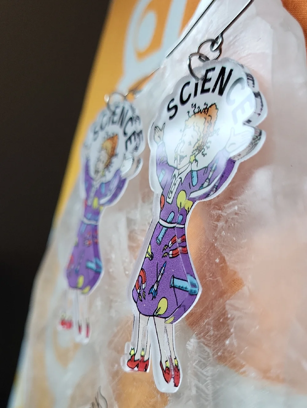 Ms. Frizzle Science Earrings